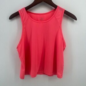 OFFLINE by Aerie Womens Neon Pink Cropped Activewear Tank Top S 8445610872